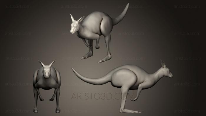 Animal figurines (STKJ_0568) 3D model for CNC machine